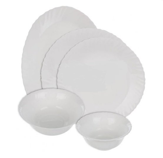 Столовый сервиз SHELL WHITE 20пр. (K0132)