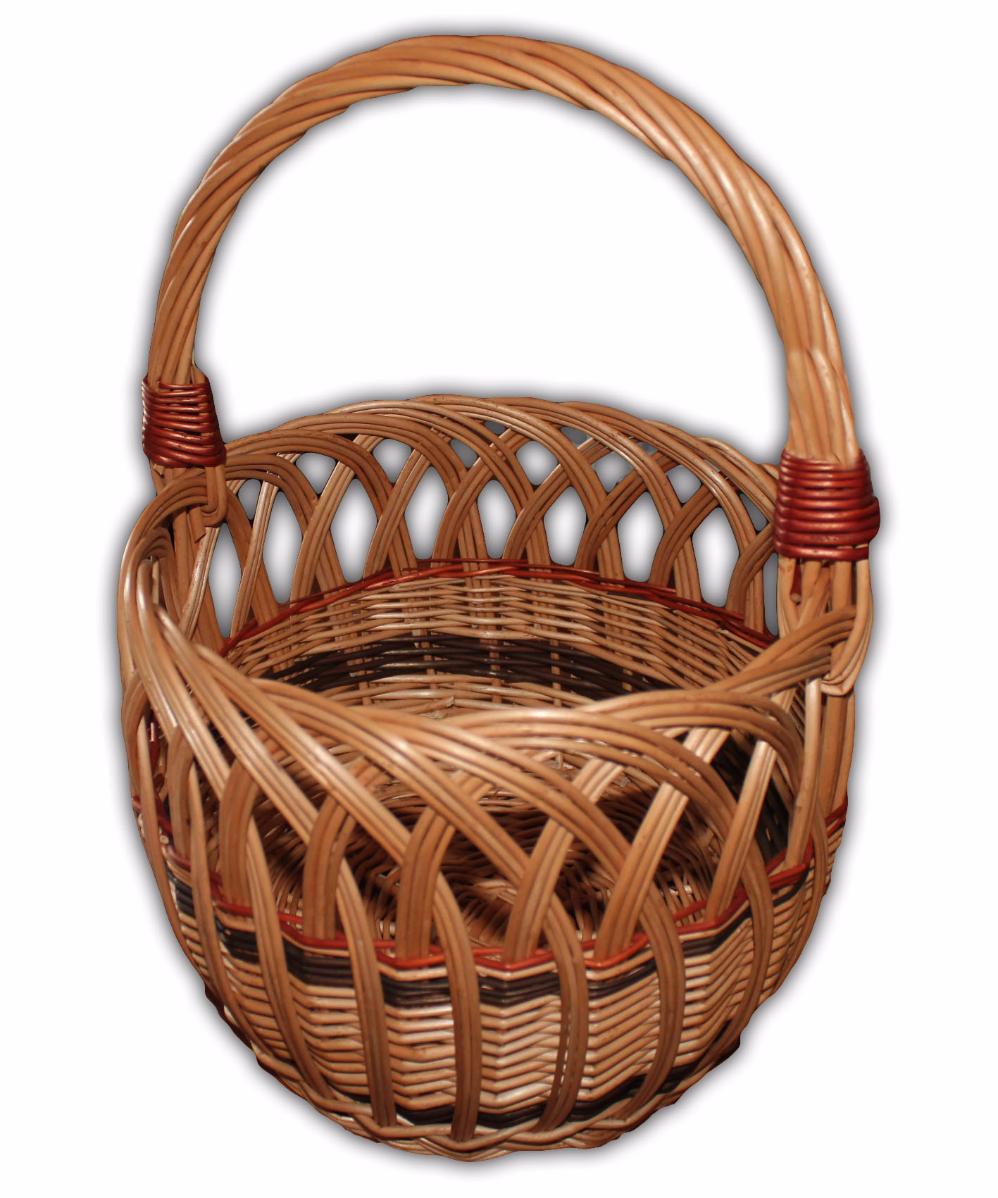 Корзина Круглая высокая большая 24*24*21