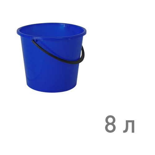 Ведро "РОМАШКА" 8 л УЛЬТРАМАРИН (г.Пятигорск) 