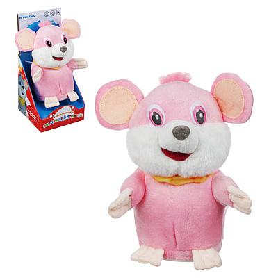 264-217 ИГРОЛЕНД ИГРУШКА МЯГКАЯ «СКАЖИ, А Я ПОВТОРЮ», ЗАПИСЬ ЗВУКА, 3ААА, ТЕКСТИЛЬ, ПЛАСТИК, 11Х21Х11СМ
