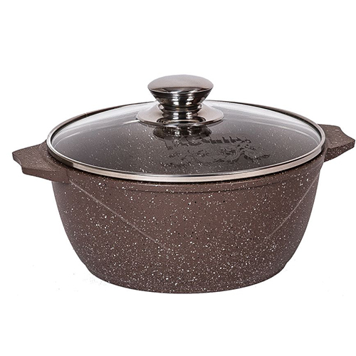 42806 Кастрюля 2л АП Гранит brown 