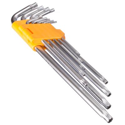657-025 ЕРМАК НАБОР КЛЮЧЕЙ TORX-ПРОФИЛЬ 9ПР. (80Х3ММ-230Х9ММ)