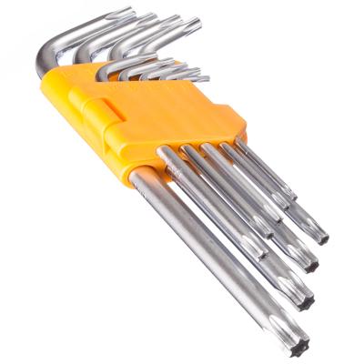 657-024 ЕРМАК НАБОР КЛЮЧЕЙ TORX-ПРОФИЛЬ 9ПР. (75Х3ММ-170Х9ММ)
