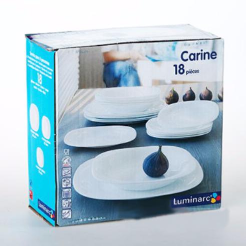 Столовый сервиз CARINE WHITE NEO 18 пр. 6 перс. (N2184)