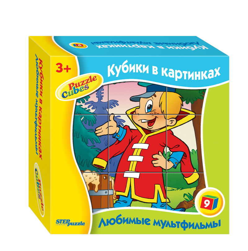87313 9 кубиков "Любимые мультфильмы"-5