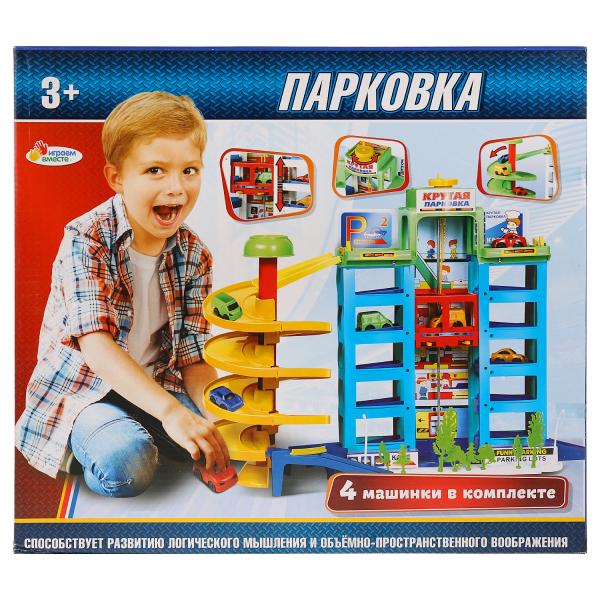 279561 ПАРКОВКА "ИГРАЕМ ВМЕСТЕ" 6 УРОВНЕЙ С МАШИНКАМИ И АКСЕСС., 
