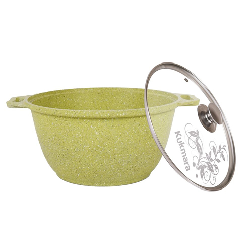 к21tsl Кастрюля 2л со стеклянной крышкой, АП линия "Trendy style" (lime)  