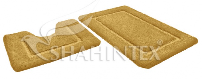 Набор ковриков д/в SHAHINTEX SOFT 60*90+60*50 тигровый глаз