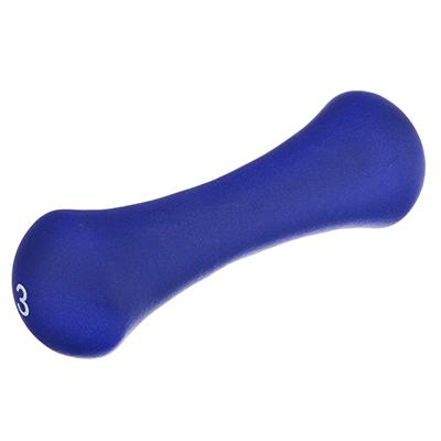 191-050 SILAPRO ГАНТЕЛЬ В ФОРМЕ КОСТИ С НЕОПРЕНОВЫМ ПОКРЫТИЕМ, 3КГ