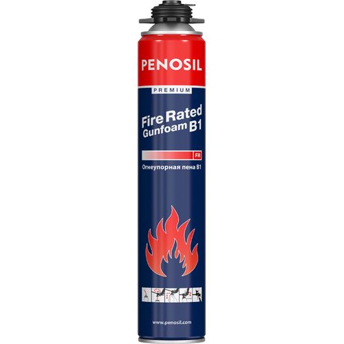 Пена монтажная ОГНЕУПОРНАЯ проф. Premium FIRE Rated 750мл "Пеносил"
