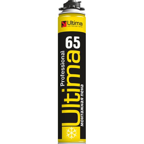 Пена монтажная Ultima PRO 65, проф.ЗИМА 850мл "Пеносил"