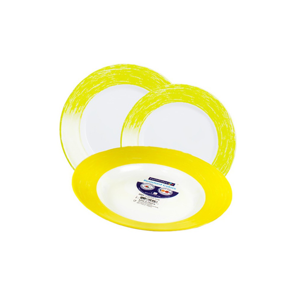Столовый сервиз HAPPY DAYS STRIPES YELLOW 18пр. 6перс. (L7171)