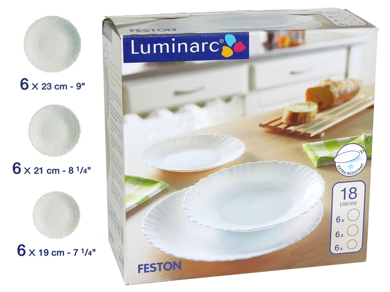 Столовый сервиз FESTON 18пр. 6перс. (D8786)