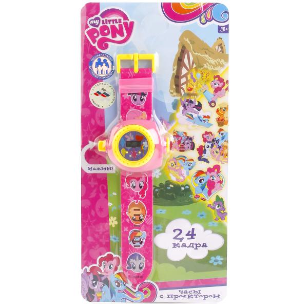 215158 ЧАСЫ "УМКА" MY LITTLE PONY, С ПРОЕКЦИЕЙ, 24 КАДРА
