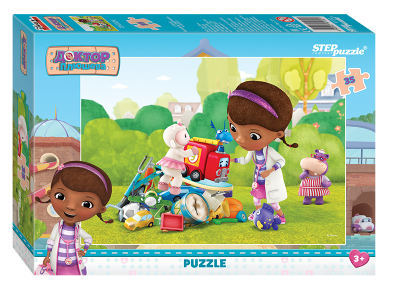91132 Мозаика "puzzle" 35 "Доктор Плюшева" (Disney)