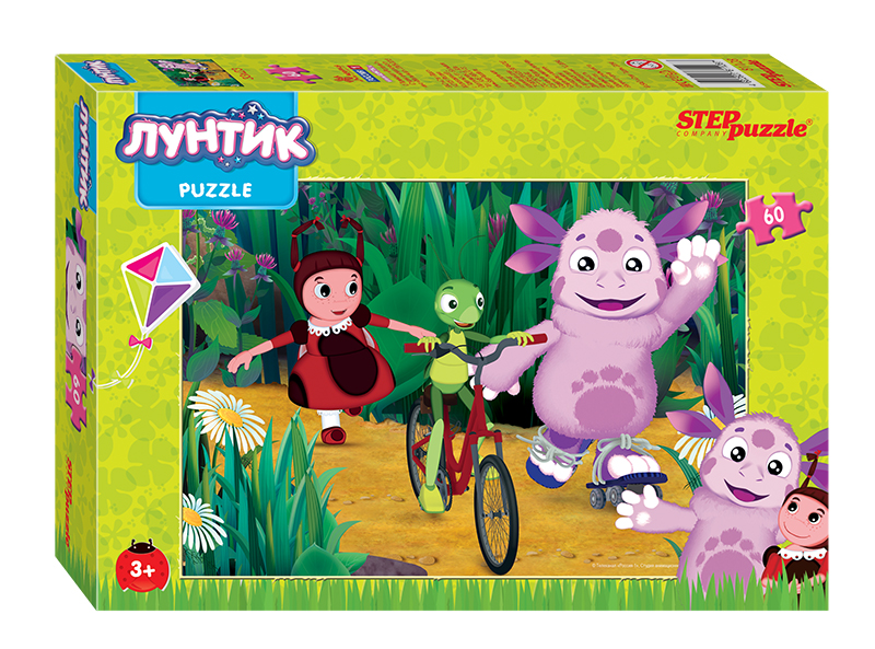 81128 Мозаика "puzzle" 60 "Лунтик" (Мельница)