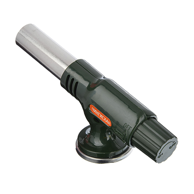 333-085 ГОРЕЛКА ГАЗОВАЯ ЧИНГИСХАН С ПЬЕЗОРОЗЖИГОМ, ЦАНГОВЫЙ ЗАХВАТ, ШИРОКОЕ СОПЛО; 16Х4, 5Х6, 4СМ