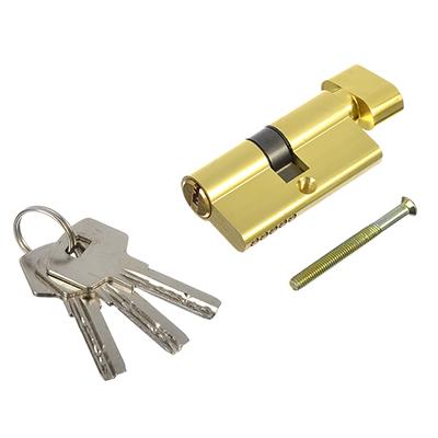 610-038 СЕРДЦЕВИНА ЗАМКА 60ММ, 30*30, 3 ПРОФ КЛ, КЛ-ВЕРТУШКА, ЗОЛОТО